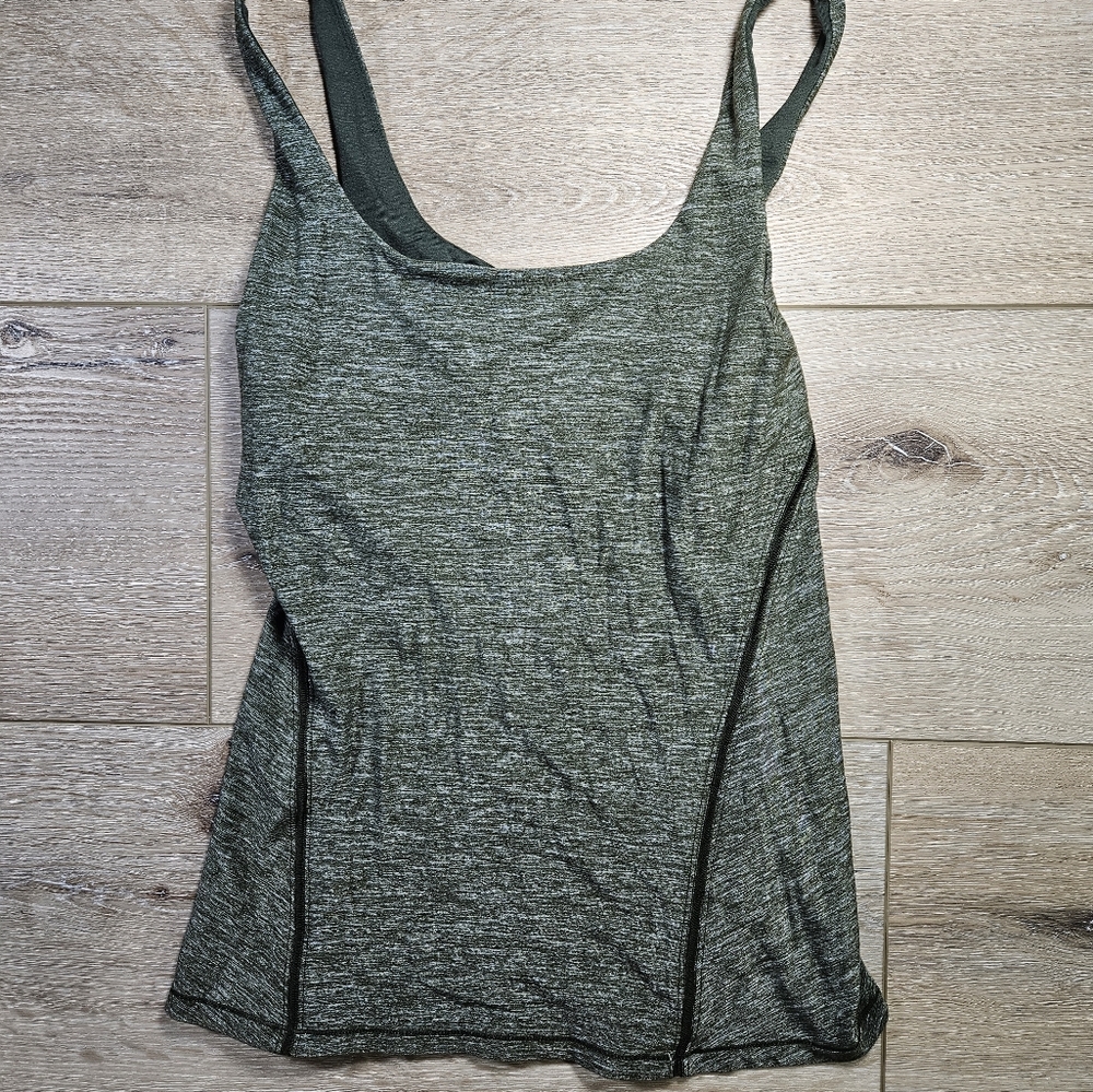 lululemon athletica Green Tank Top
